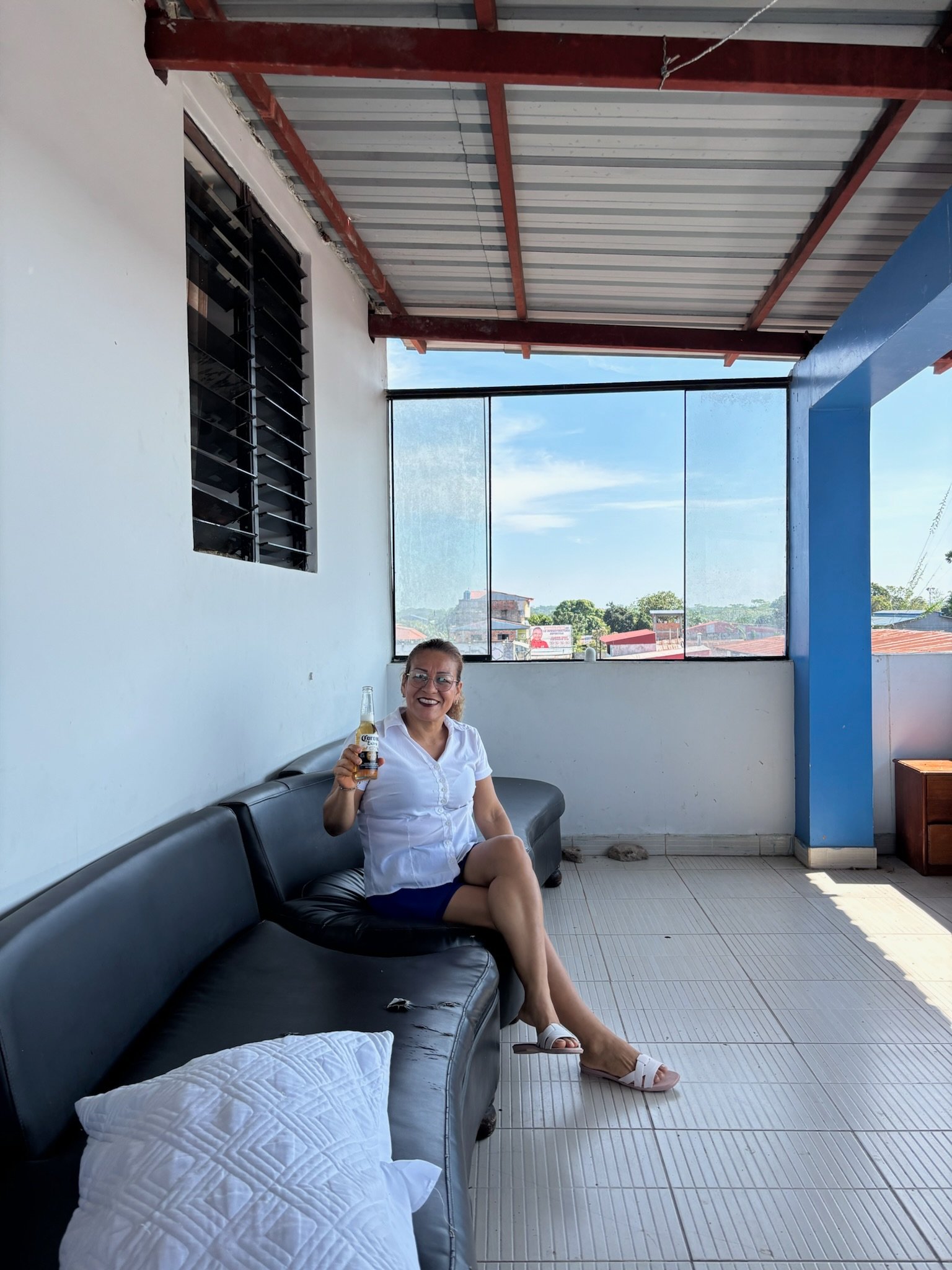 Terraza de Hospedaje Jassmin